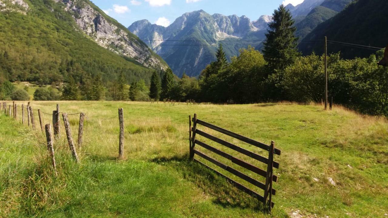 Hisa Patricija Apartamento Soča Exterior foto