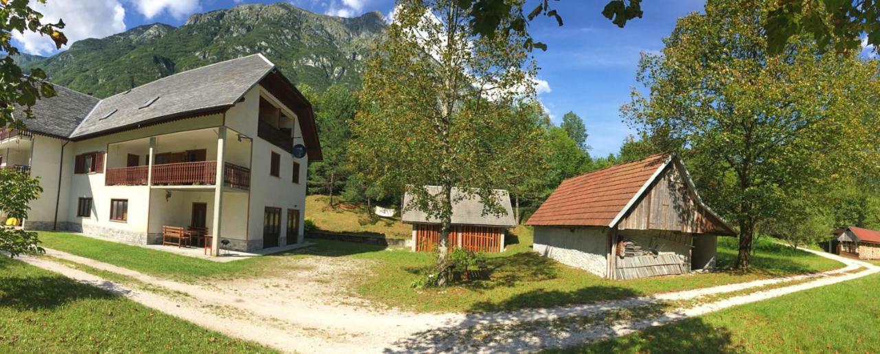 Hisa Patricija Apartamento Soča Exterior foto